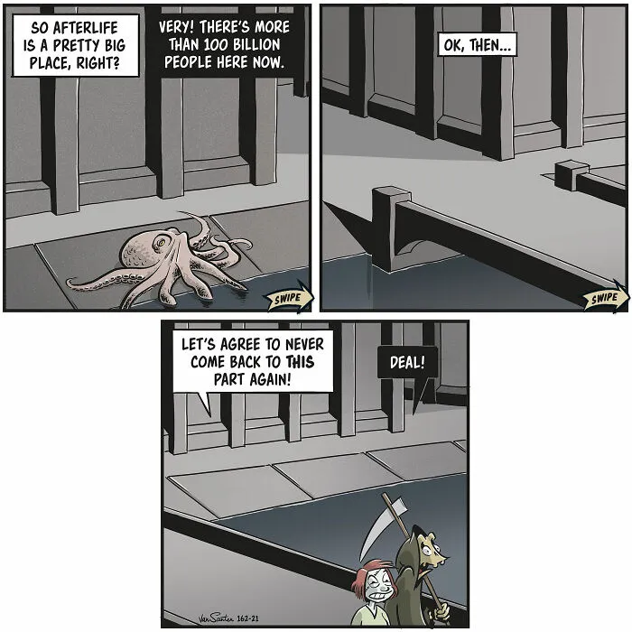 Comics About A Girl In Her Afterlife By Jorgen Van Santen (New Pics)