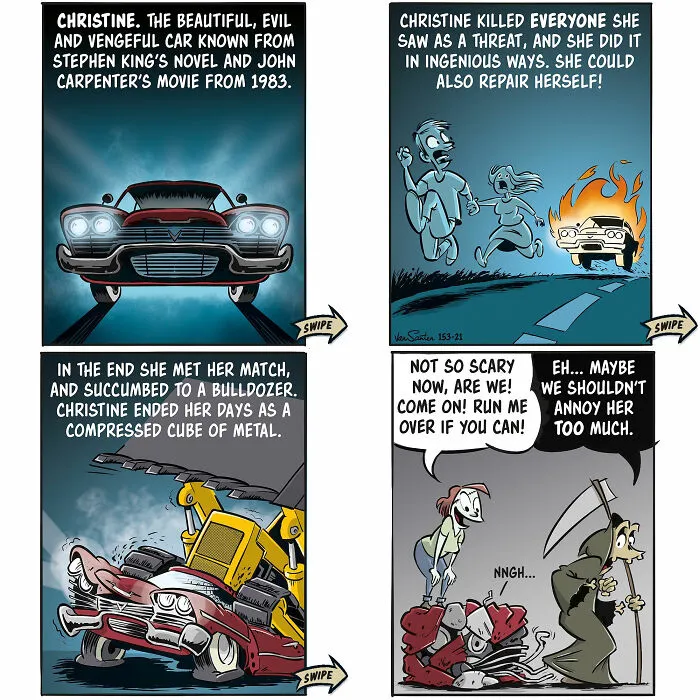 This Artist Creates Funny Comics About The Afterlife, And Here Are The Newest 30 Comics