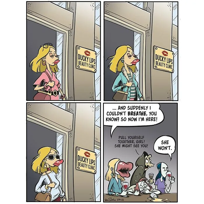 This Artist Creates Funny Comics About The Afterlife, And Here Are The Newest 30 Comics