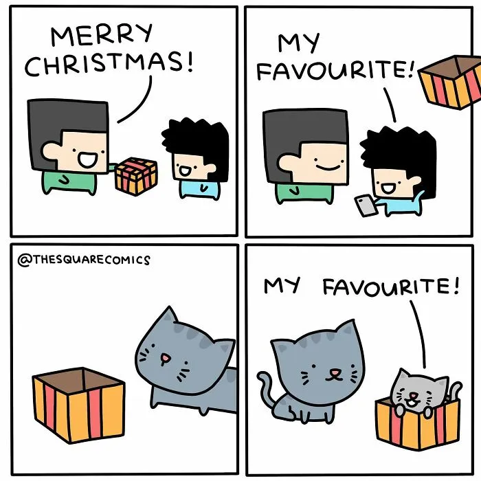30 Comics That Are Perfect For People Who Have A Dark Sense Of Humor By The Square Comics (New Pics)