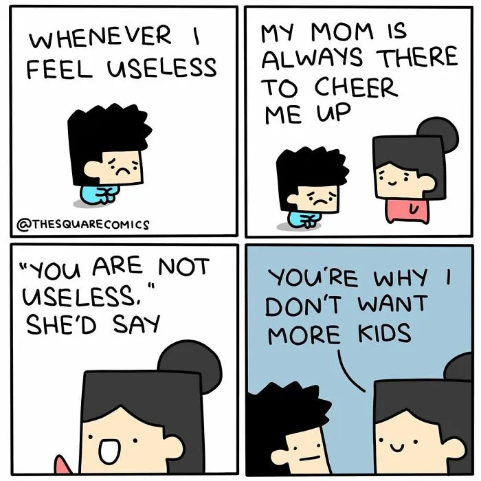 30 Comics That Are Perfect For People Who Have A Dark Sense Of Humor By The Square Comics (New Pics)