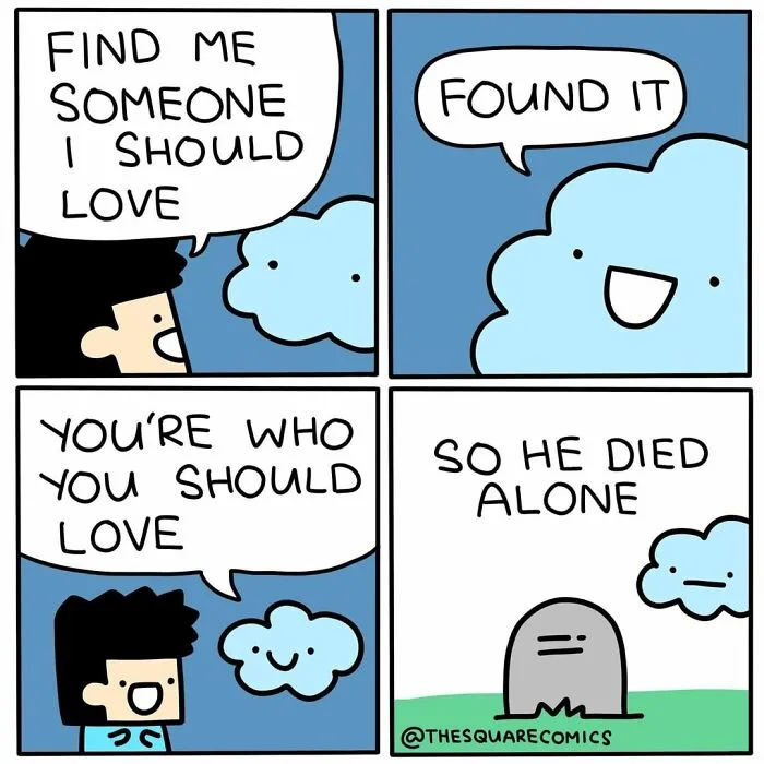 30 Comics That Are Perfect For People Who Have A Dark Sense Of Humor By The Square Comics (New Pics)