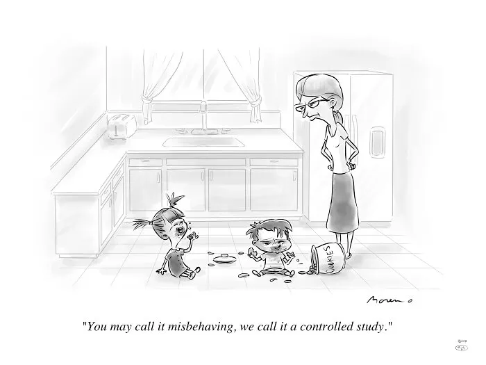 25 Absurd-Yet-Funny Cartoons I've Made That Got Rejected By "The New Yorker" (New Pics)