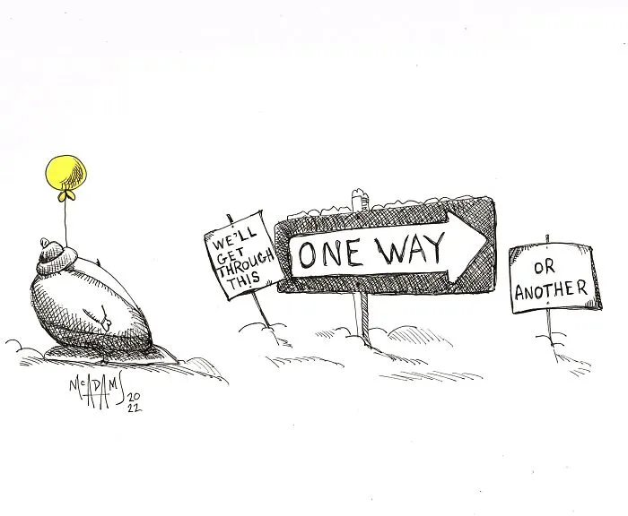 Here's My 29 Drawings That Will Hopefully Inspire You To Look On The Bright Side Of Life