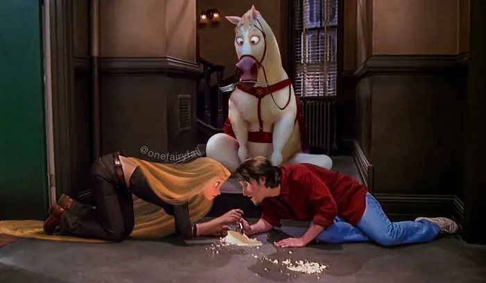 Este artista moderniza a los personajes de Disney colocándolos en todo tipo de escenarios interesantes (30 imágenes)