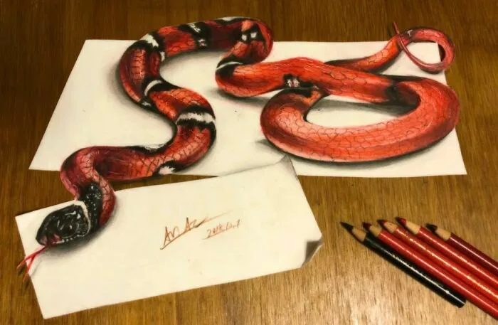 30 Drawings By This Japanese Artist That Look Like Optical Illusions