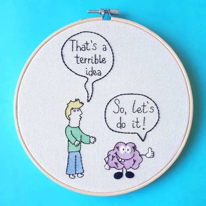Esa es una idea terrible / ¡Pues hagámoslo!