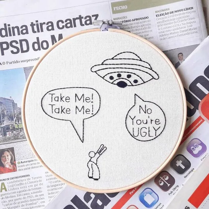 We Create Unapologetic Embroideries With Funny And Honest Quotes, And Here Are 40 Of The Best Ones