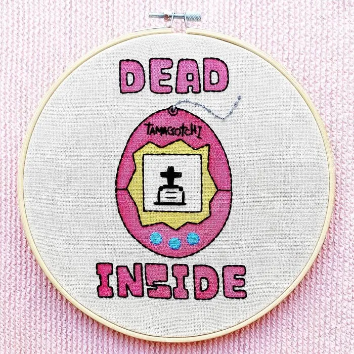 We Create Unapologetic Embroideries With Funny And Honest Quotes, And Here Are 40 Of The Best Ones