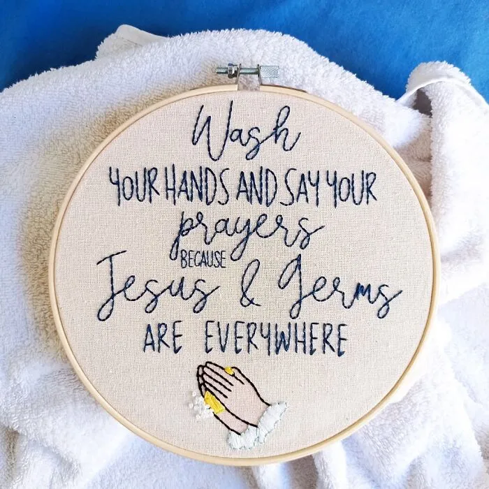 We Create Unapologetic Embroideries With Funny And Honest Quotes, And Here Are 40 Of The Best Ones