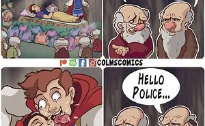 40 Comics With Absurd Situations And Unexpected Endings By This Artist