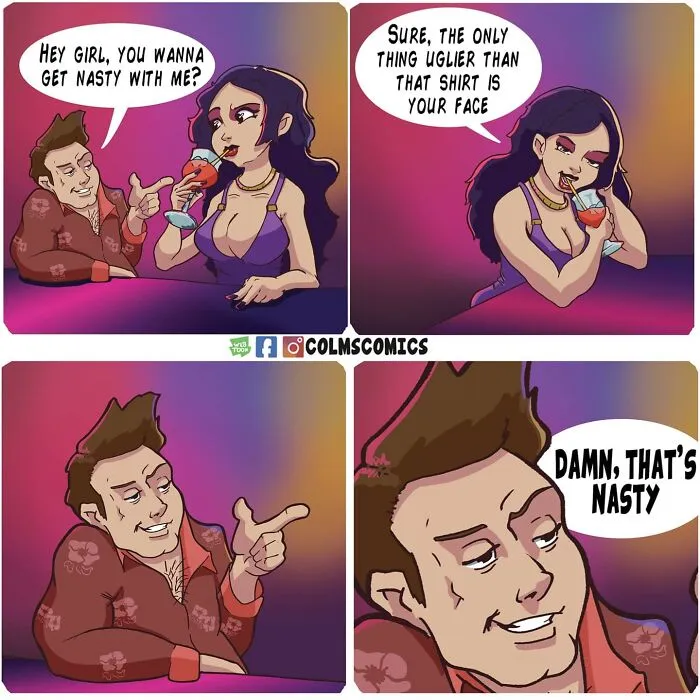 40 Comics With Absurd Situations And Unexpected Endings By This Artist
