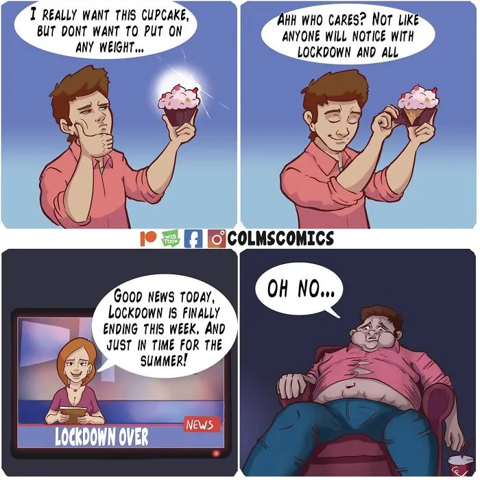 40 Comics With Absurd Situations And Unexpected Endings By This Artist