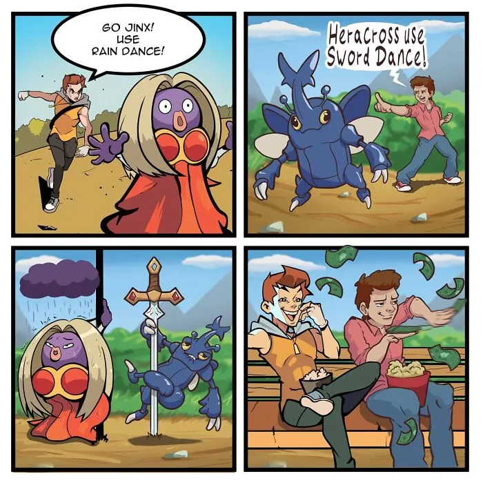 40 Comics With Absurd Situations And Unexpected Endings By This Artist