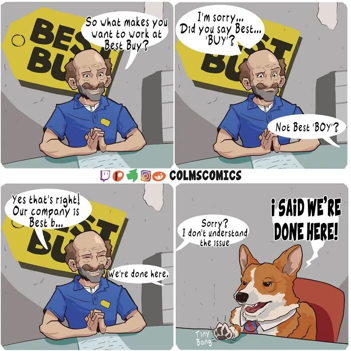40 Comics With Absurd Situations And Unexpected Endings By This Artist