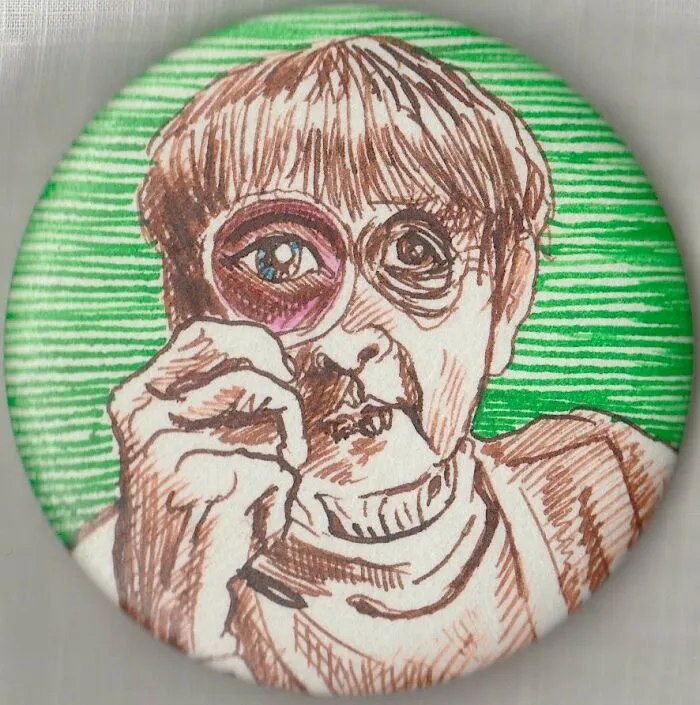 I Make Art Buttons For Money (13 Pics)
