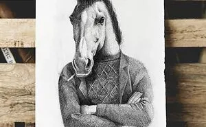 A Collection Of Pencil Drawings I Made Of Some Famous Movie Characters, Sculptures And Skulls (24 Pics)