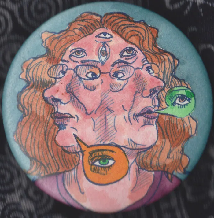I Make Art Buttons For Money (13 Pics)