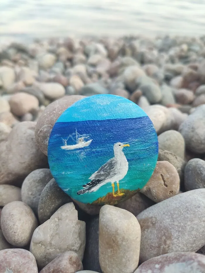 The Brooch Exactly At The Place Of Inspiration
