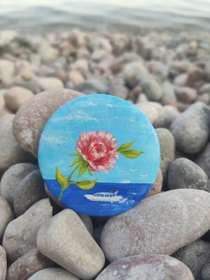 I Create Unique Pins, So You Can Have Personal Original Canvas Paintings Right On You (12 Pics)