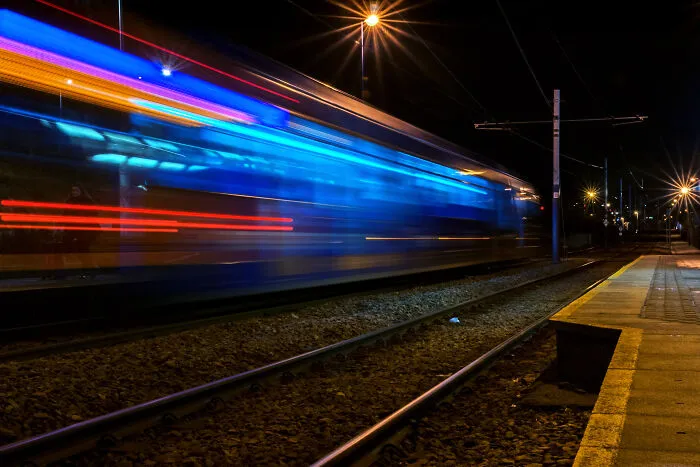 I Spent 6 Months Taking Long Exposure Pictures Of Trams To Make Them Look As If They Came From Another World (26 Pics)