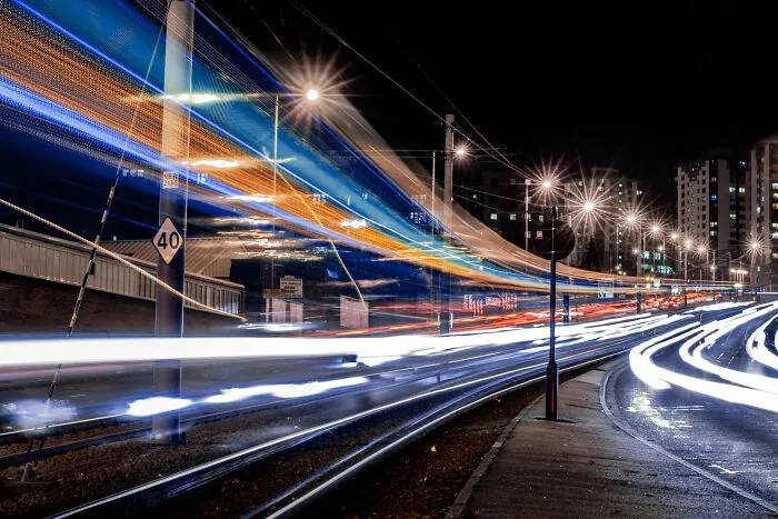 I Spent 6 Months Taking Long Exposure Pictures Of Trams To Make Them Look As If They Came From Another World (26 Pics)
