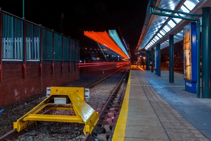 I Spent 6 Months Taking Long Exposure Pictures Of Trams To Make Them Look As If They Came From Another World (26 Pics)