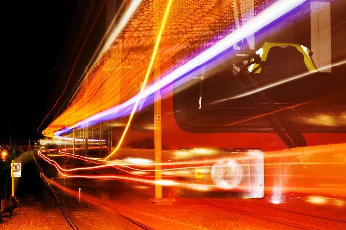 I Spent 6 Months Taking Long Exposure Pictures Of Trams To Make Them Look As If They Came From Another World (26 Pics)