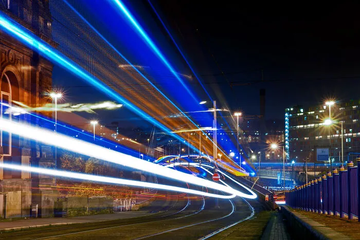 I Spent 6 Months Taking Long Exposure Pictures Of Trams To Make Them Look As If They Came From Another World (26 Pics)