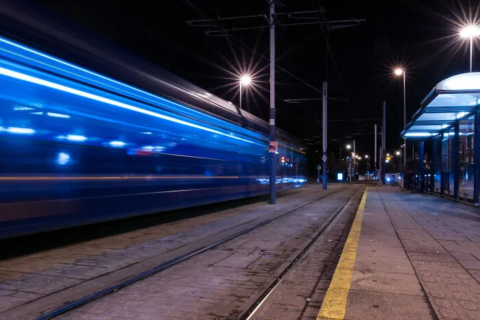 I Spent 6 Months Taking Long Exposure Pictures Of Trams To Make Them Look As If They Came From Another World (26 Pics)