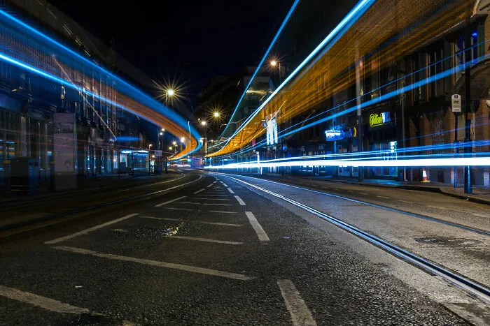I Spent 6 Months Taking Long Exposure Pictures Of Trams To Make Them Look As If They Came From Another World (26 Pics)