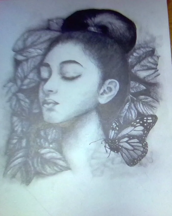 Un retrato de mi tatarabuela. Tiene alrededor de 160 años