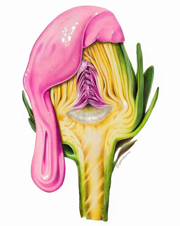 Introducing The "Slime Series": I Work With Slime To Create Hyper-Real, Hand-Drawn Artworks (9 Pics)
