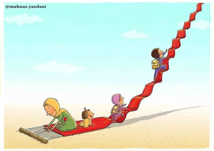 28 Ilustraciones satíricas que muestran lo que va mal con nuestra sociedad moderna