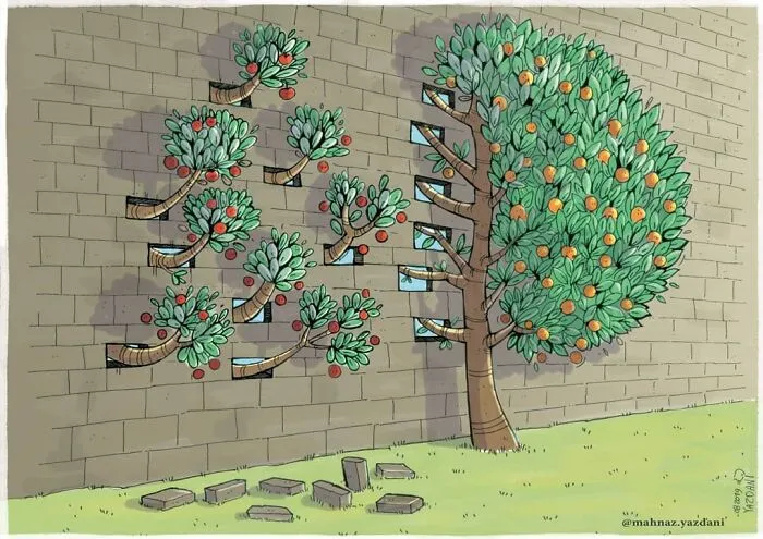 28 Ilustraciones satíricas que muestran lo que va mal con nuestra sociedad moderna