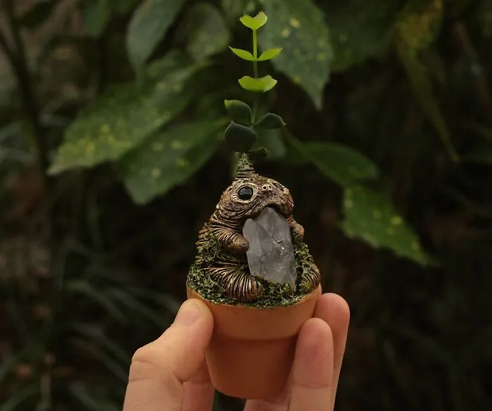 32 Fantastical Illustrations And Miniature Sculptures Created By Me