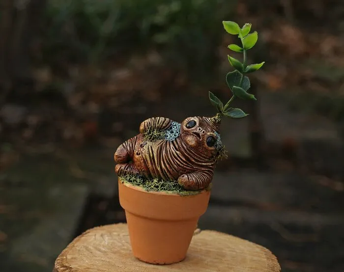 32 Fantastical Illustrations And Miniature Sculptures Created By Me