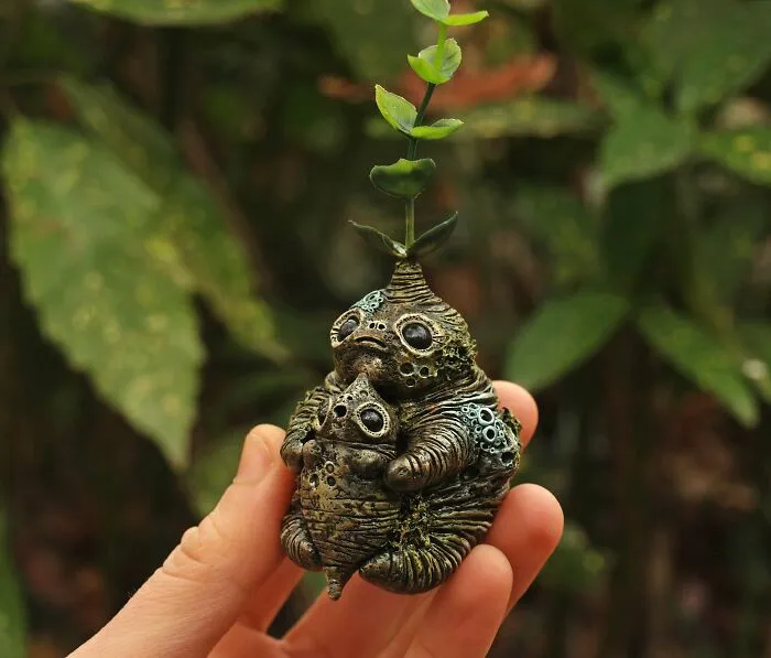 32 Fantastical Illustrations And Miniature Sculptures Created By Me