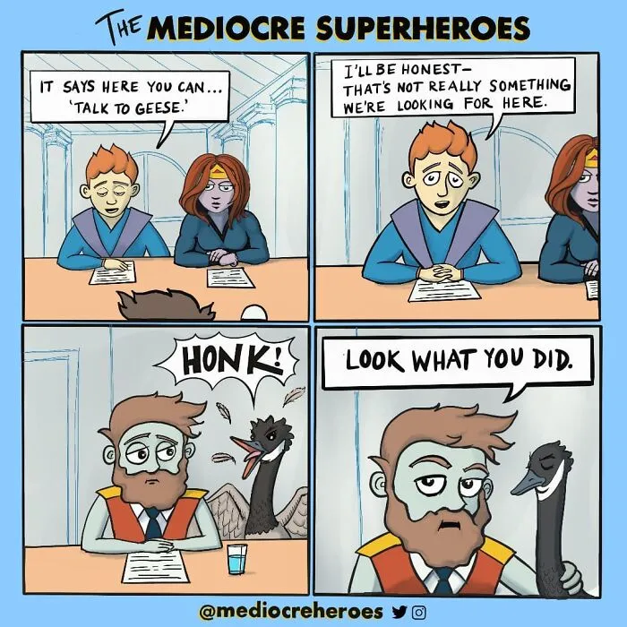 "The Mediocre Superheroes": Artists Create Comics Showing The Other Side Of The Life Of A Superhero (22 Pics)