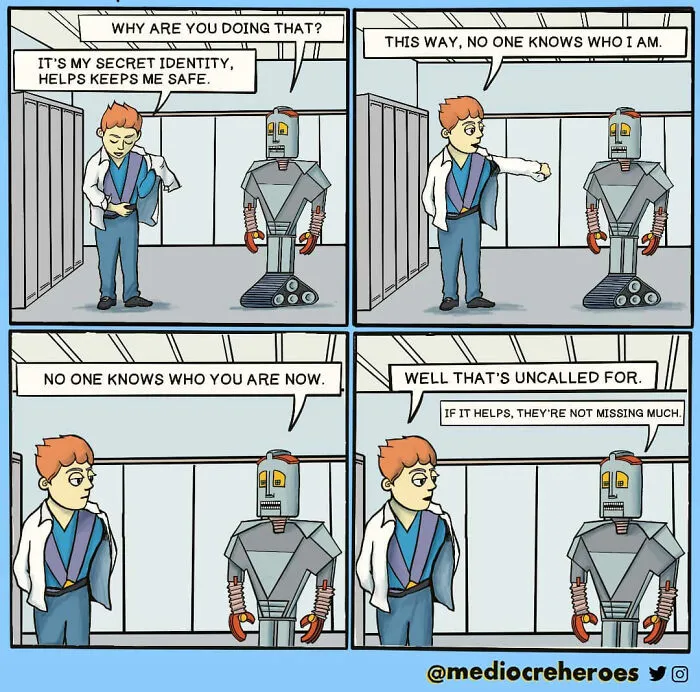 "The Mediocre Superheroes": Artists Create Comics Showing The Other Side Of The Life Of A Superhero (22 Pics)