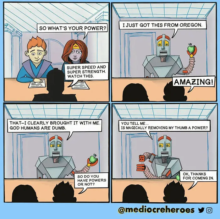 "The Mediocre Superheroes": Artists Create Comics Showing The Other Side Of The Life Of A Superhero (22 Pics)