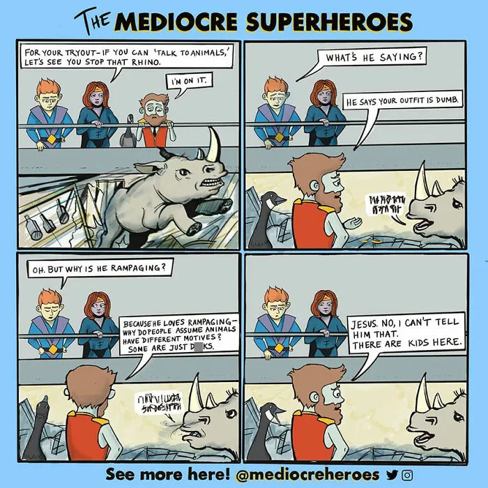 "The Mediocre Superheroes": Artists Create Comics Showing The Other Side Of The Life Of A Superhero (22 Pics)
