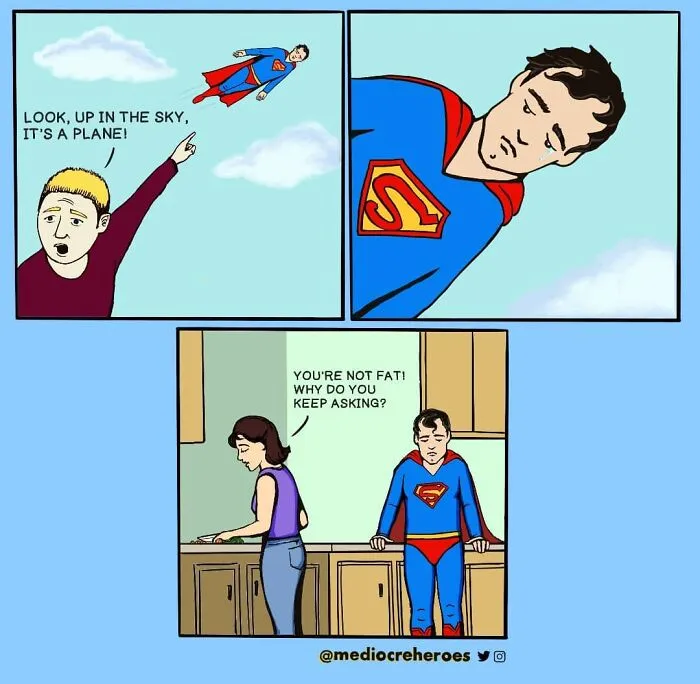 "The Mediocre Superheroes": Artists Create Comics Showing The Other Side Of The Life Of A Superhero (22 Pics)