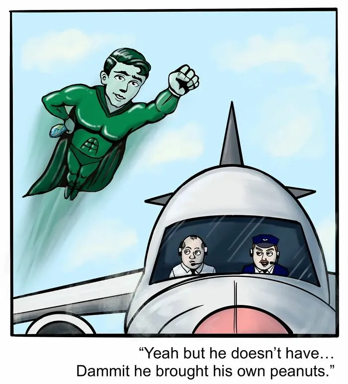 "The Mediocre Superheroes": Artists Create Comics Showing The Other Side Of The Life Of A Superhero (22 Pics)