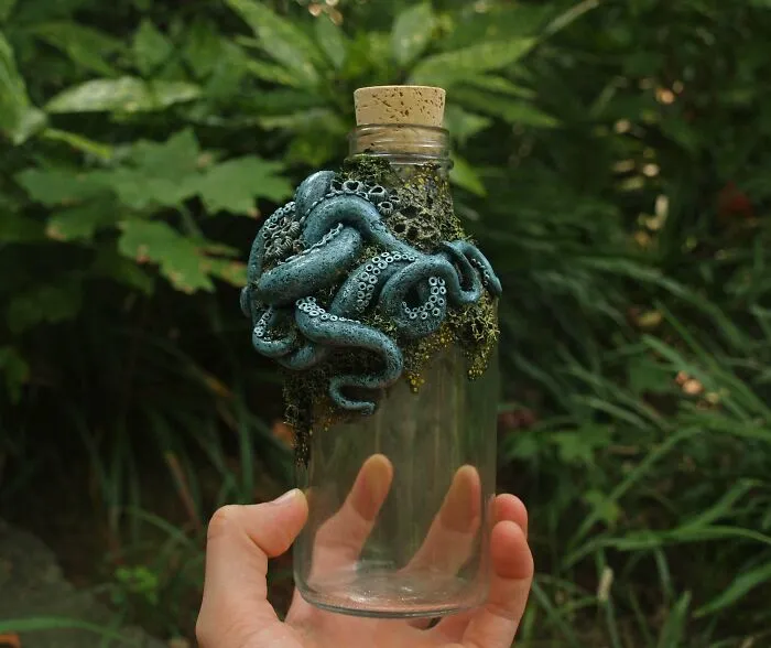 32 Fantastical Illustrations And Miniature Sculptures Created By Me