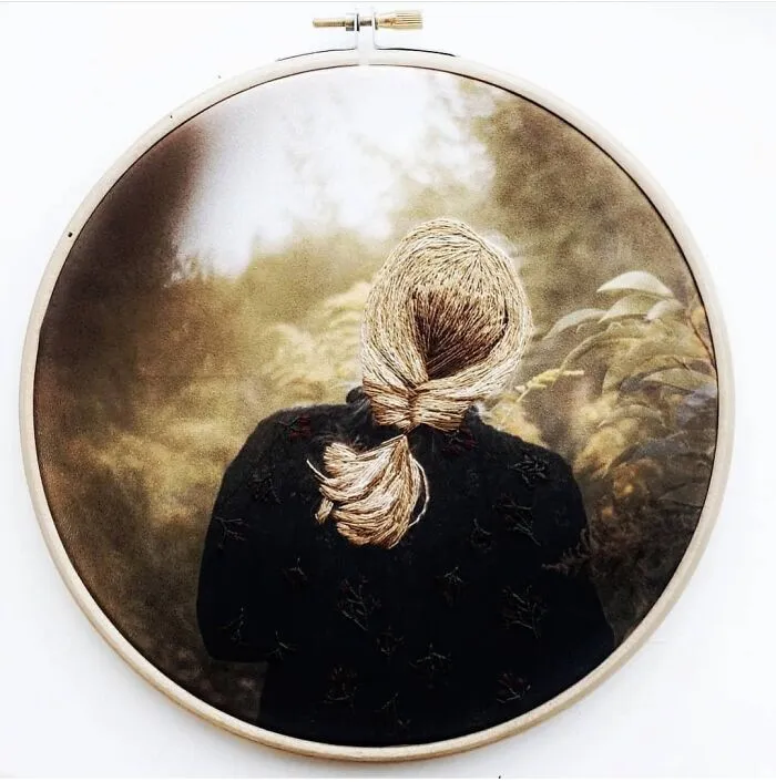 My 41 Embroideries I Made By Using The Mixed Technique Of Embroidery And Printed Fabrics (41 Pics)