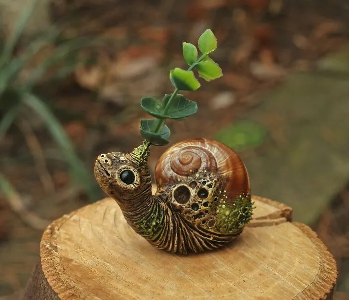32 Fantastical Illustrations And Miniature Sculptures Created By Me