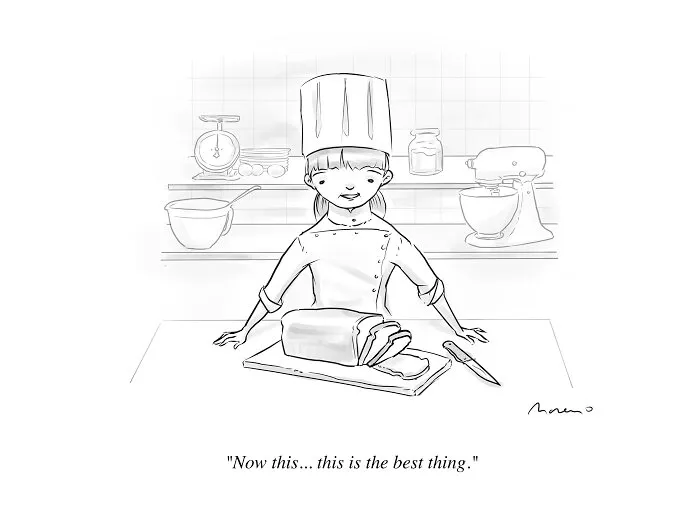 25 Absurd-Yet-Funny Cartoons I've Made That Got Rejected By "The New Yorker" (New Pics)