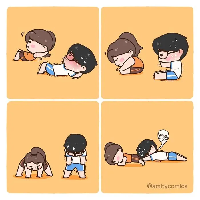 30 Comics About Everyday Life Situations And Being In A Couple Made By Leo And Lily