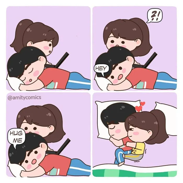 30 Comics About Everyday Life Situations And Being In A Couple Made By Leo And Lily